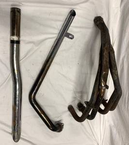 lot 136 image: Motorcycle pipes