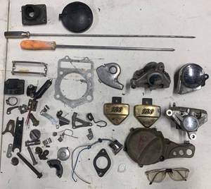 lot 135 image: Miscellaneous Motorcycle parts