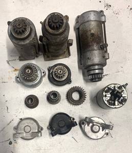 lot 126 image: Motorcycle parts