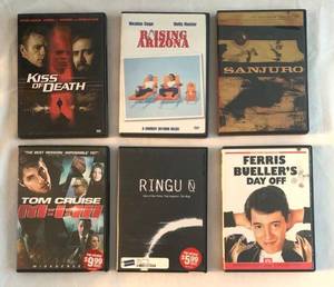 lot 180 image: DVD Movies