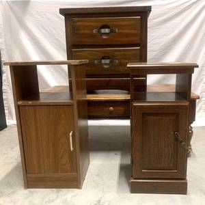 lot 120 image: Coffee Table plus end tables