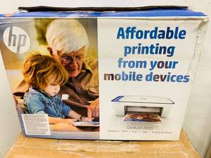 lot 24 image: HP Deskjet 2655 in box
