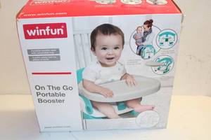 lot 38 image: WinFun On the Go Booster Chair in Box