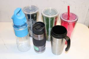 lot 50 image: Bottles, Cups, and Mugs Lot