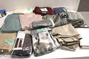 lot 85 image: Lot of Window Panels Drapes (Jaclyn Smith and more�)