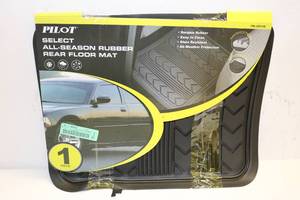 lot 87 image: Pilot Select All-Season Rubber Rear Floor Mat FM-JD072E 1pc
