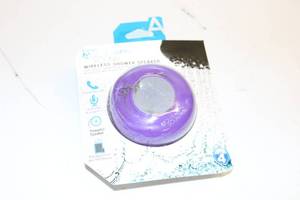 lot 22 image: Aduro Aqua Wireless Bluetooth Shower Speaker - Purple