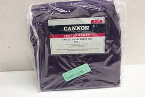 lot 146 image: Cannon 4pc Sheet Set Full Size