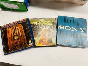 lot 187 image: Reel to Reel Records Lot of 3