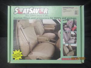 lot 63 image: COVERCRAFT SEAT SVAER SS8402PCGY 2011-2012 F150 SUPERCREW NEW IN BOX