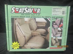 lot 65 image: COVERCRAFT SEATSAVER SS8375PCGY 2007-2013 GMS SIERRESILVERRADO NEW IN BOX