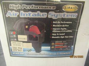lot 72 image: AIRRAD HIGH PERFORMANCE AIR INTAKE SYSTEM 300-221 NEW IN BOX