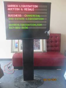 lot 161 image: ADAPTIVE MICRO SYSTEMS DIGITAL DISPLAY WITH REMOTE (NOT PICTURED) MODEL AD024008P02TRT