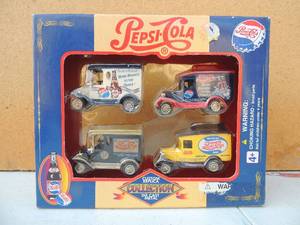lot 219 image: Pepsi Cola Custom replica DIE CAST collection
