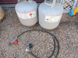 lot 280 image: 2 propane tanks, Pinnacle Propane express LLC with hoses