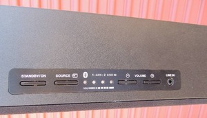 lot 284 image: RCA  black home theatre sound bar