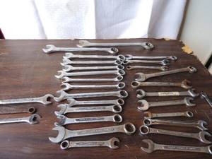 lot 245 image: Dropped Forge Wrenches various sizes