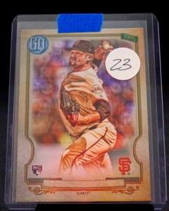 lot 23 image: 2020 GYPSY QUEEN - LOGAN WEBB #108 - MINT