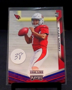 lot 38 image: 2019 Panini Playoff - #201 KYLER MURRAY RC - Rookie - Cardinals