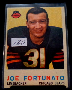 lot 130 image: 1959 Topps #106 JOE FORTUNATO Chicago Bears NM-MT Mississippi State Bulldogs