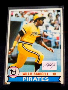 lot 144 image: 1979 TOPPS #55 WILLIE STARGELL HOF PITTSBURGH PIRATES
