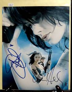 lot 261 image: INCREDIBLE SUMMER GLAU & LENA HEADEY autographed 8 X 10 TERMINATOR photo WCOA
