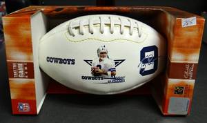 lot 285 image: TONY ROMO - DALLAS COWBOYS COLLECTIBLE YOUTH FOOTBALL - OFFICIAL NFL LICENSED