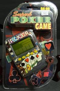 lot 286 image: SUPERB HANDHELD POKER DIGITAL GAME - NIP