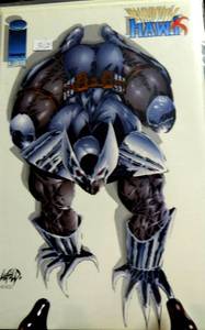 lot 312 image: IMAGE COMICS 1994 #0 SHADOW HAWK  by ROB LIEFELD CREATED BY JIM VALENTINO...NM