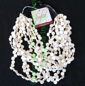 lot 228 image: Sylca designs multi strand beaded danica necklace