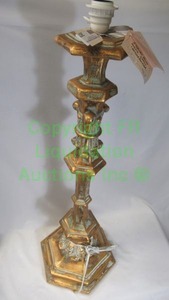 lot 267 image: Italian hand made candle holder 36 tall