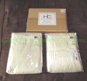 lot 24 image: Hotel collection 440 thread 100 % cotton sheet set unopened and more as shown