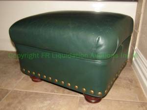 lot 14 image: Hancock & Moore ottoman