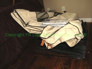 lot 17 image: Perfect Wardrobe portable closet unassembled