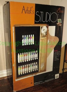lot 79 image: Art Studio classic Artist studio kit 33 piece, never used in original box