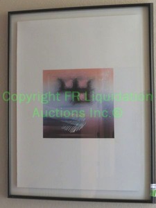 lot 102 image: Signed Stephen Anderson, Silhouette IV limited edition lithograph framed 34 x 26