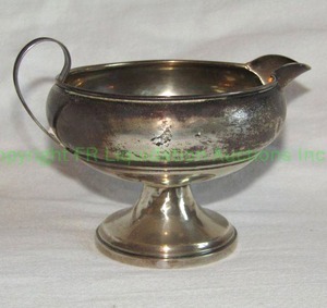 lot 52 image: Sterling silver creamer carafe