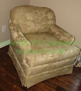 lot 58 image: Occassional chair as shown