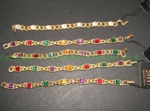 lot 382 image: Savvy Swarovski crystal bracelets