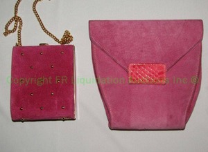 lot 103 image: Italian made leather hand purses