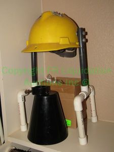 lot 121 image: Unique hard hat display