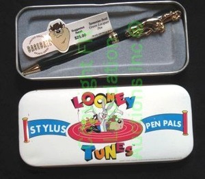 lot 174 image: Looney Tunes limited edition baseball series Tasmanian devil pen