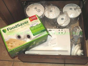 lot 338 image: Food Saver seal and store and more