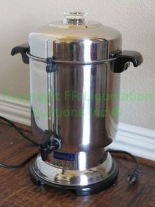 lot 47 image: Delonghi ultimate coffee urn 20-60 cup capacity