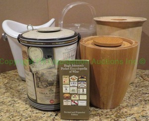lot 398 image: Wine ice buckets as shown