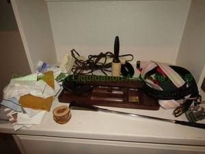 lot 234 image: Assorted mens grooming supplies plus as shown