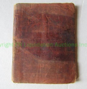 lot 200 image: Antique 1884 D.L. Moody hymnal booklet