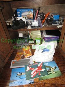 lot 209 image: Assorted office supplies and more as shown