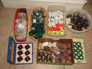lot 273 image: Assorted napkin rings as shown, generous quantity