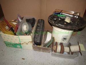 lot 493 image: Assorted tools and hardware as shown